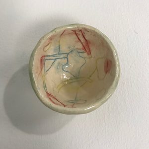 rainbow doodle cup, Miwa Neishi