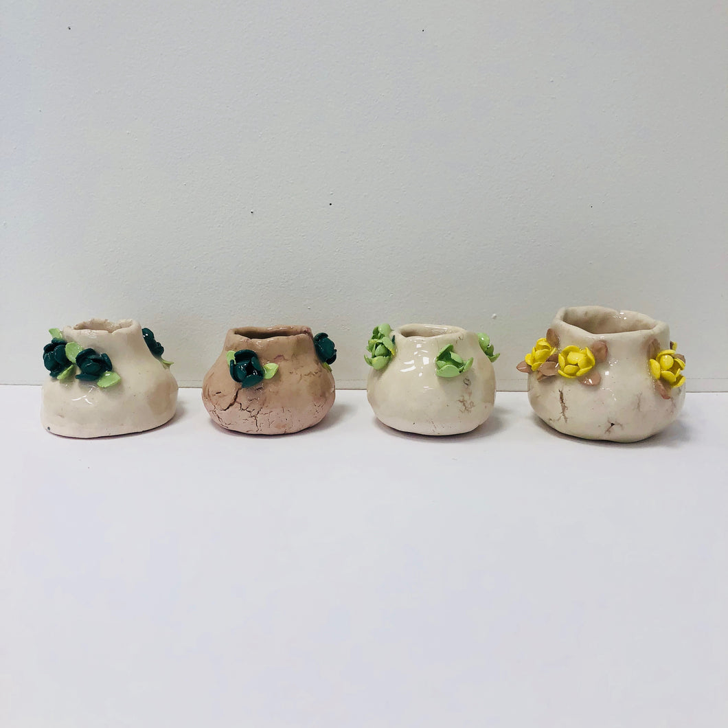 flower pots, Jennifer Masley