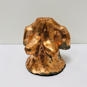 concrete bust gilded, Stephanie Lee Paynter