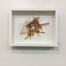 framed mixed-media pieces, Lesley Sickle
